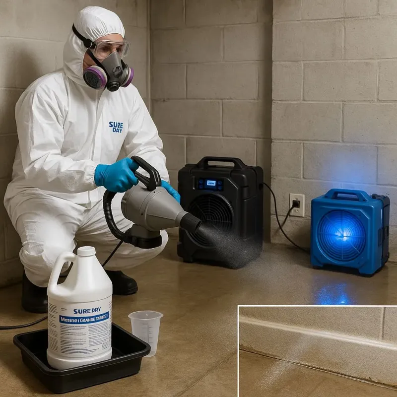 Sanitization and Odor Removal process in Savoy, IL