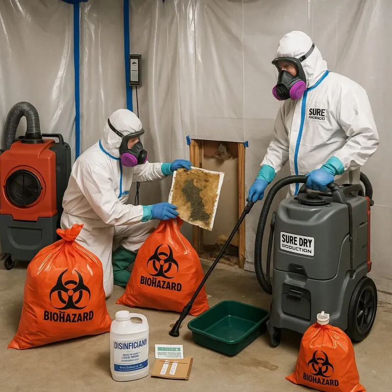 Contaminated Water Handling Protocols process in Savoy, IL